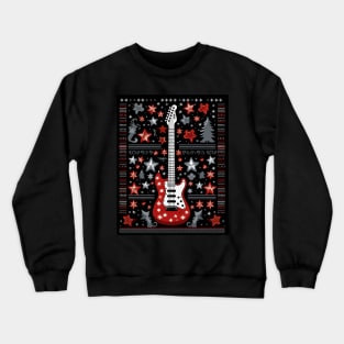 Ugly quitar sweater Crewneck Sweatshirt